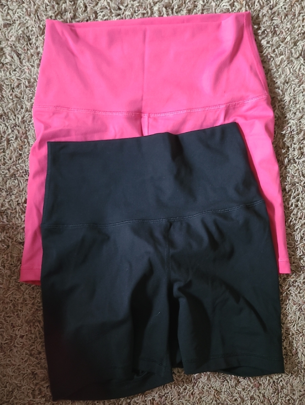 90 Degree By Reflex 2 pack Elastic Free Super HI Rise Short 5” Lux Size L